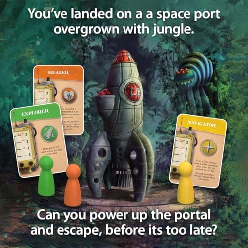 Gamewright Forbidden Jungle Board Game 7