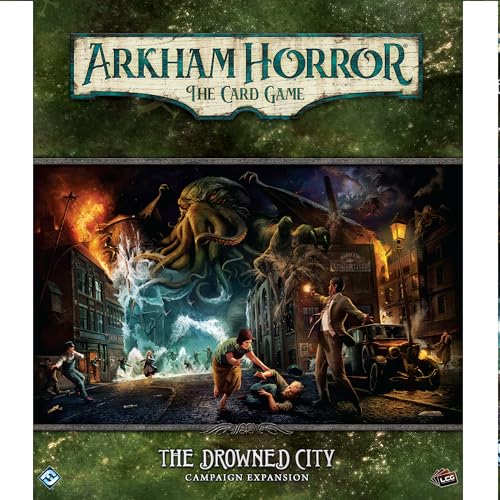 Fantasy Flight Games Arkham Horror: The Drowned City Campaign Expansion (AHC84EN)