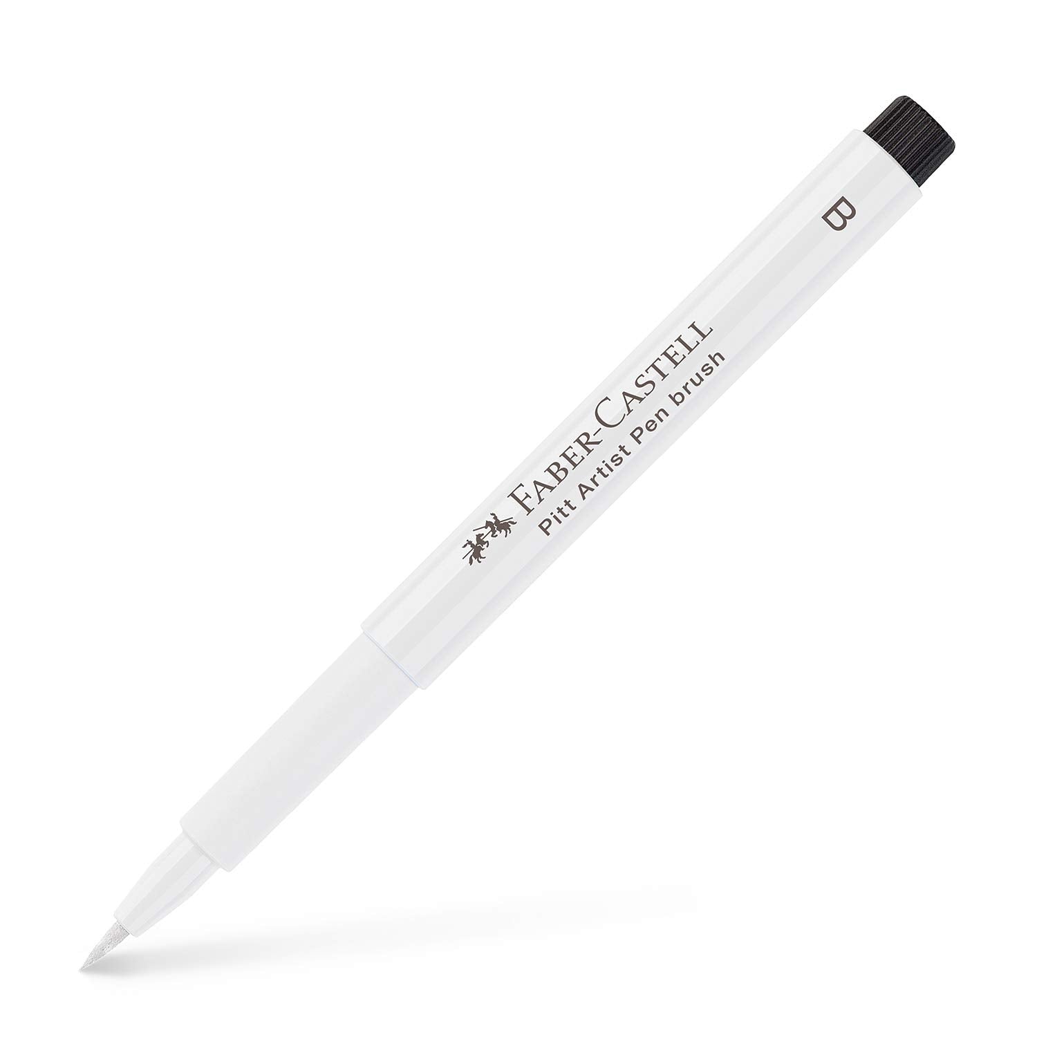 Faber-Castell Pitt Artist Pen Brush - Waterproof Pigment Ink | Acid-Free | White 1