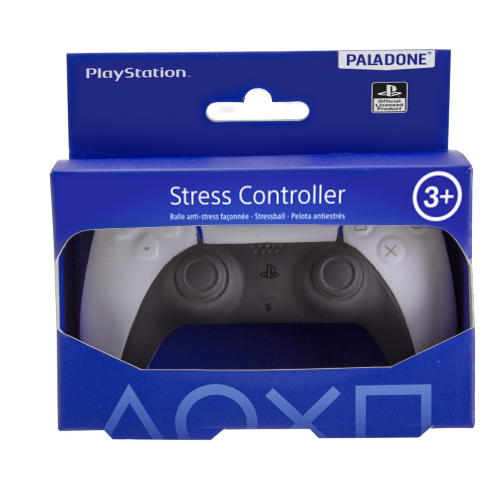 Paladone PlayStation Controller Stress Ball - Officially Licensed Fidget Toy for Gamers | Foam | White