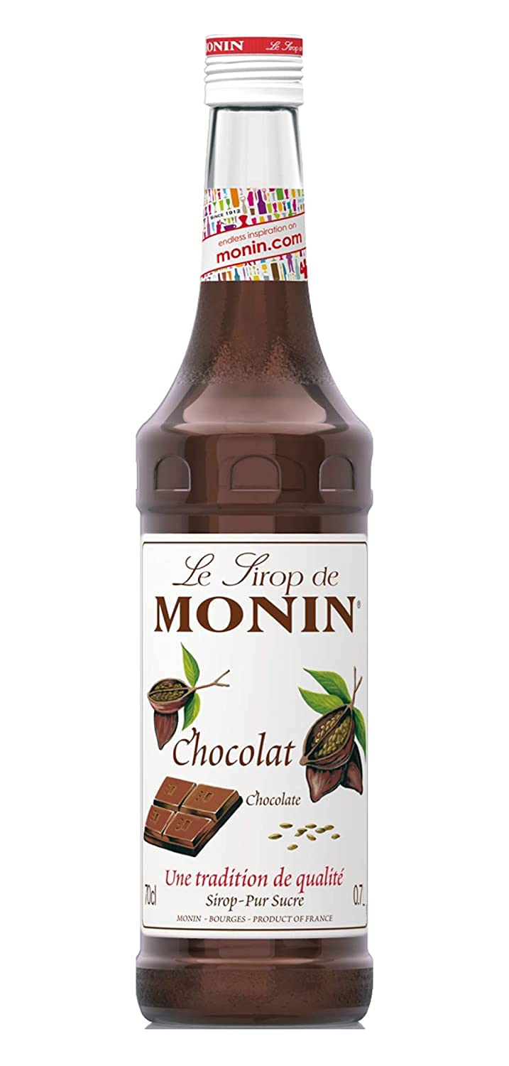 MONIN Premium Chocolate Syrup 700ml - Vegan, Allergen-Free, Natural Flavours for Coffee, Cocktails & Frappes 3