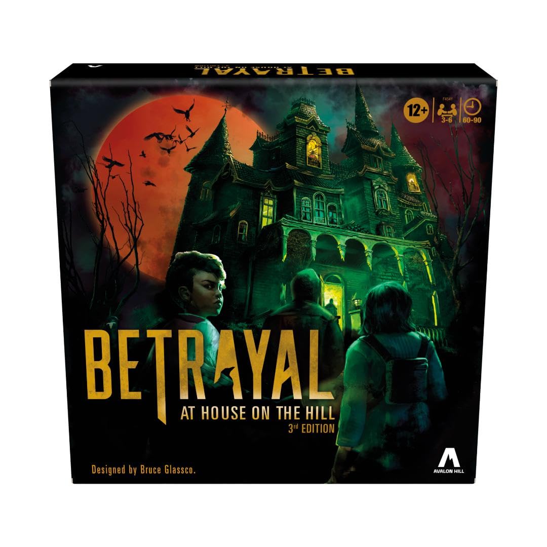 Hasbro Gaming Betrayal at House on the Hill 3rd Edition Board Game