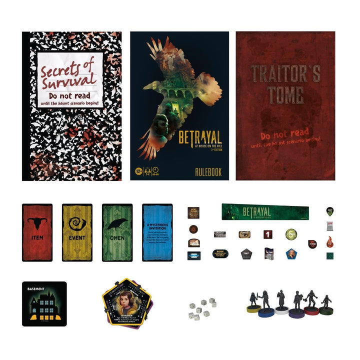 Hasbro Gaming Betrayal at House on the Hill 3rd Edition Board Game