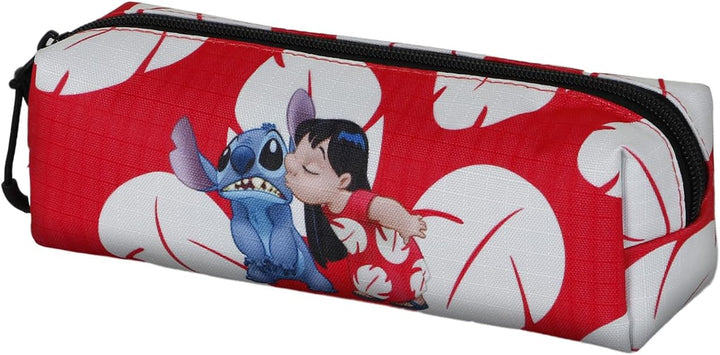 Disney Lilo and Stitch Kiss-Fan Square Pencil Case (06356)