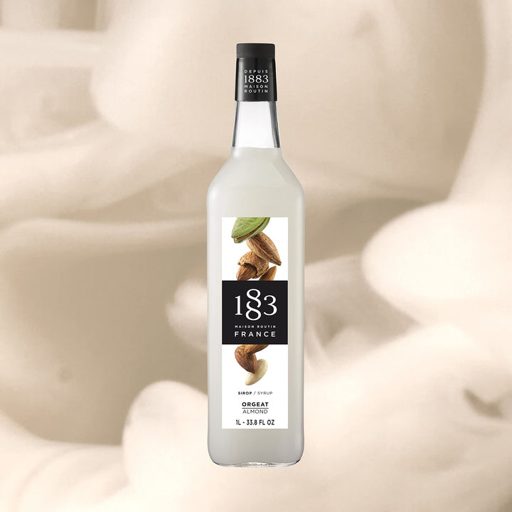 1883 Maison Routin Almond Syrup - Premium Beverage Syrup 1000ml