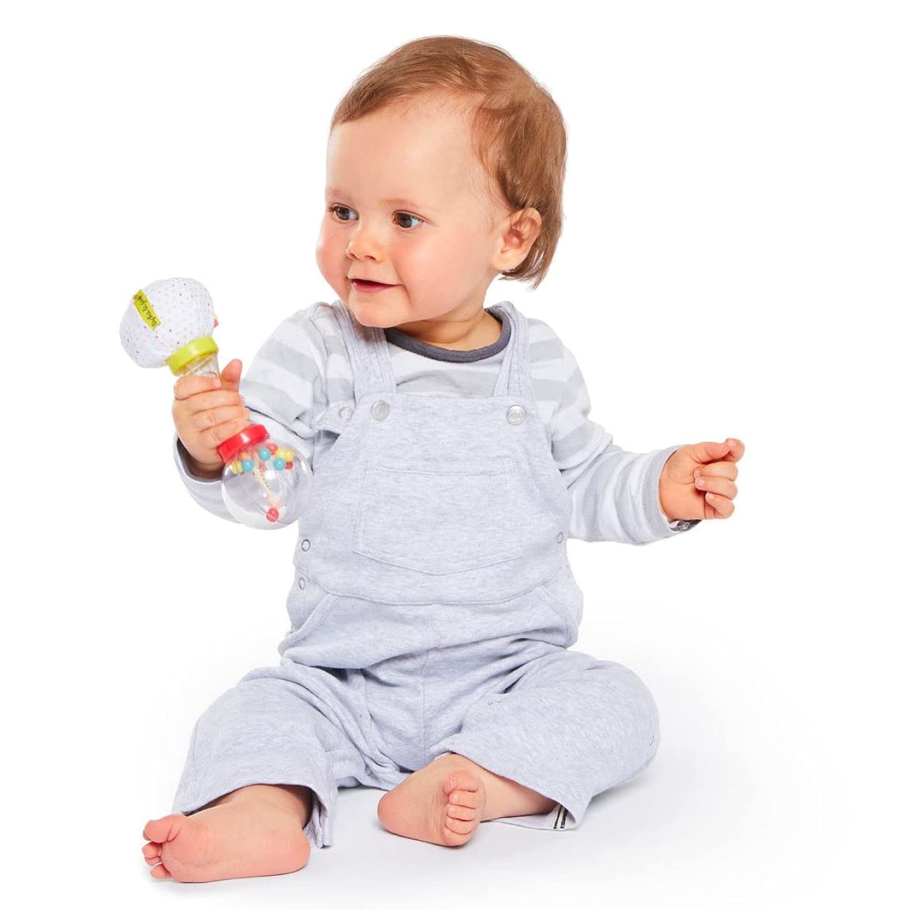 Sophie la girafe Soft Maracas Textured Baby Rattle Toy - Easy Grip Sensory Toy for 3 Months+ 5