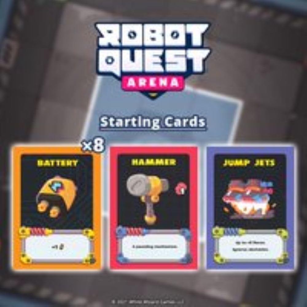 Wise Wizard Games Robot Quest Arena Board Game 2