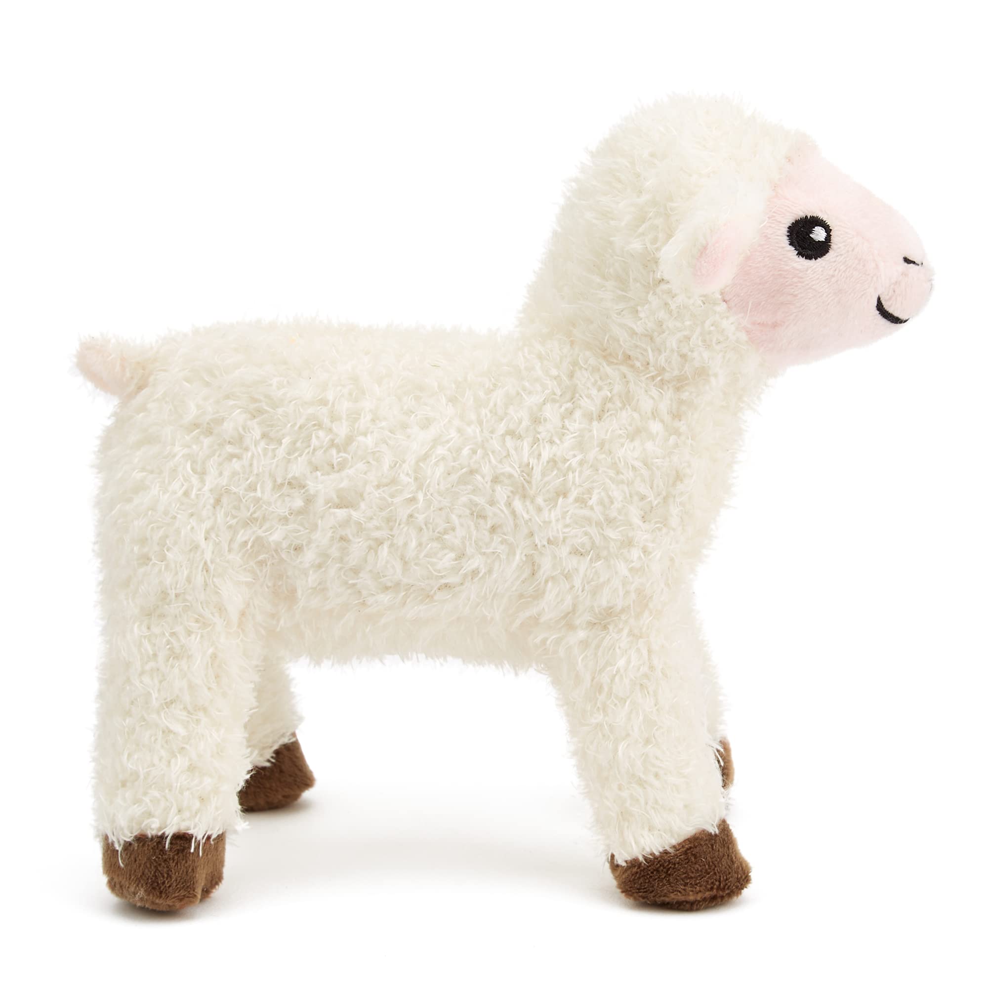 Zappi Co Izzy The Lamb Plush Toy - 12-15 cm Soft Cuddly Stuffed Animal | Machine Washable
