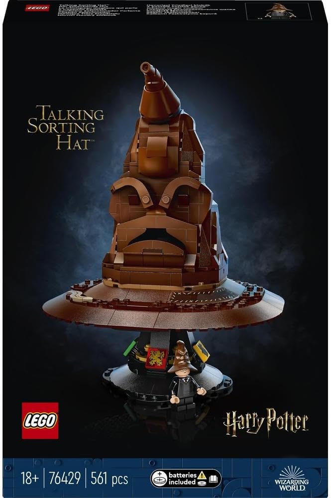 LEGO Harry Potter - Hogwarts Talking Sorting Hat Model Kit (76429)