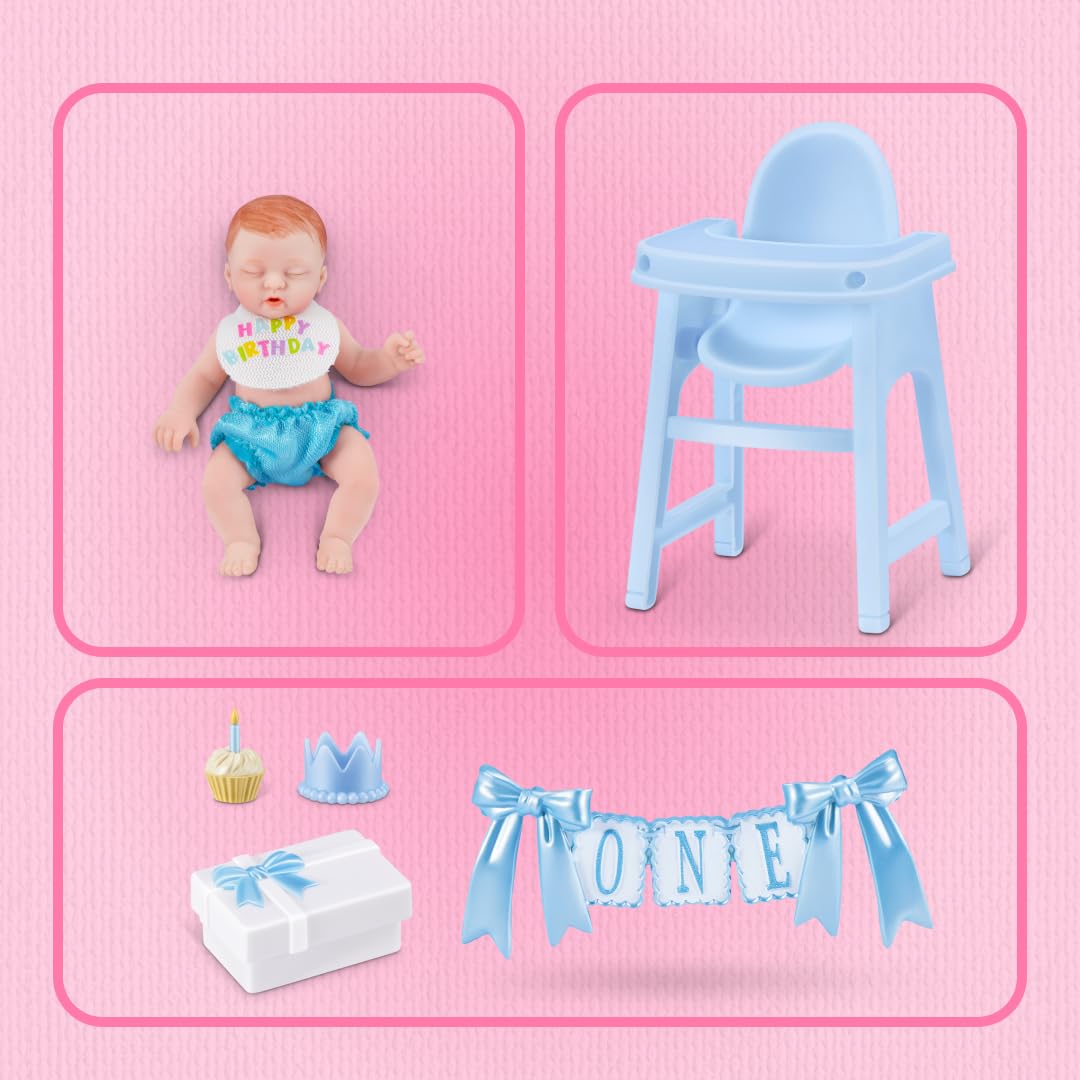 ZURU MY MINI Birthday Series 1 Mystery Capsule Playset - 2 Pack | Collectible Dolls 4
