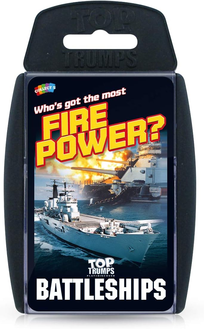 Top Trumps Battleships Card Game