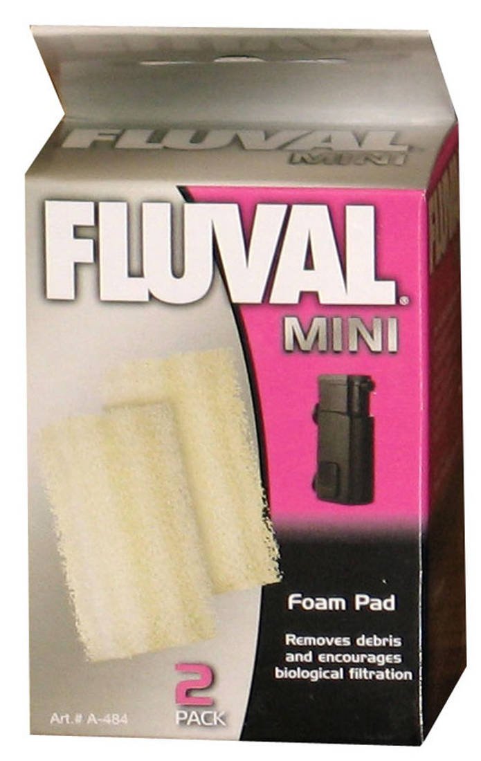Fluval U Mini Foam Pad Filter Media - Ridged Foam for Bacterial Colonisation | Fits 1 PLUS Filter