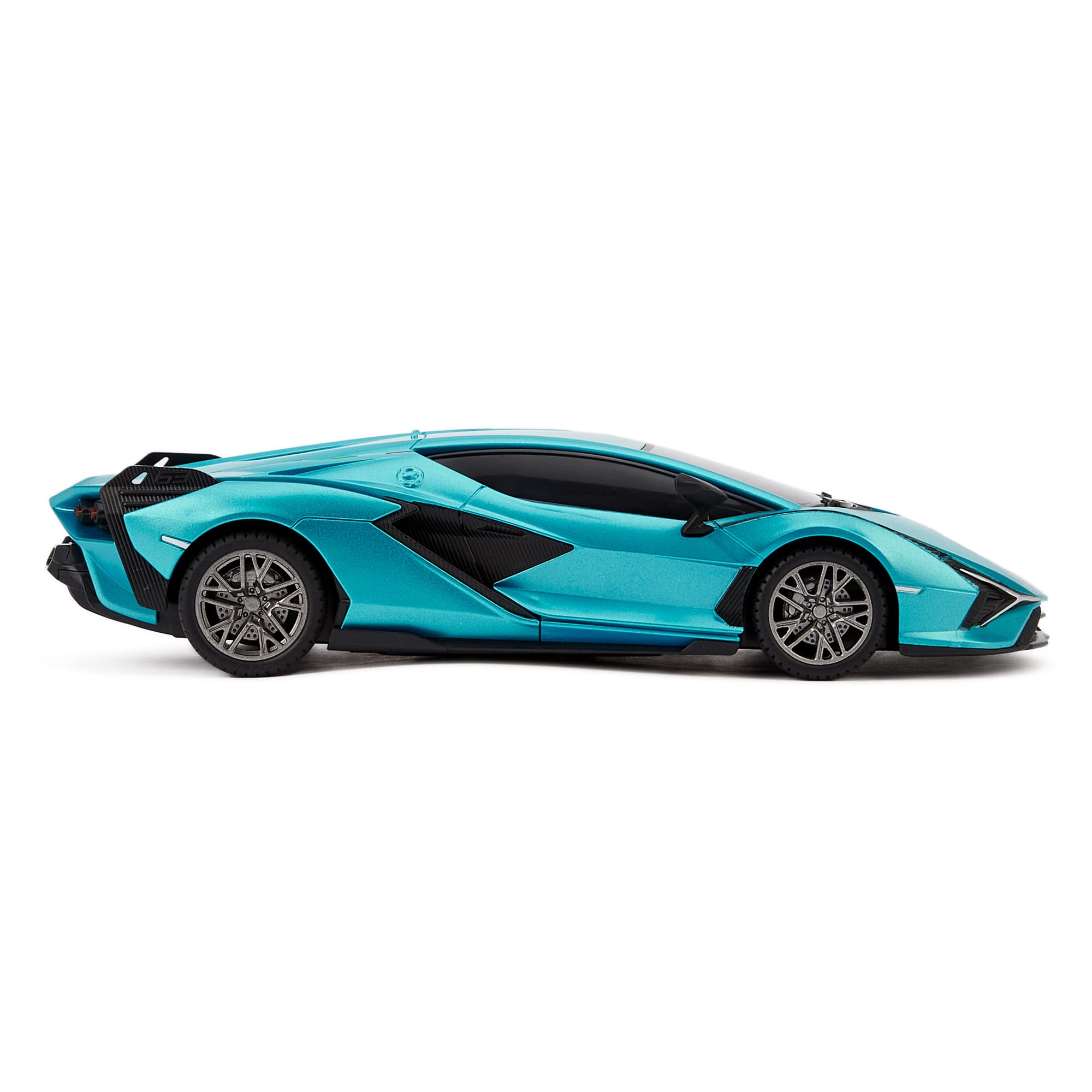 1:24 Scale RC Lamborghini Sián FKP 37 - Blue Licensed Remote Control Car for Kids & Adults