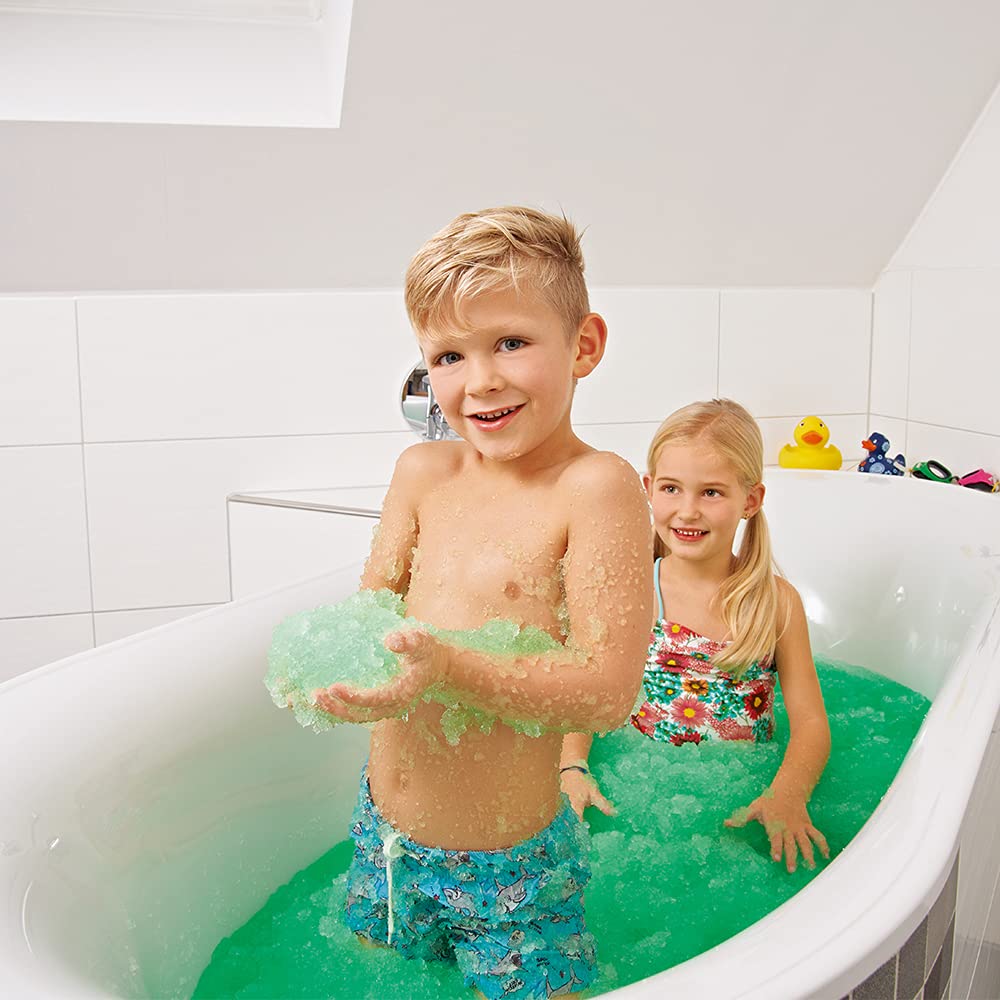 Zimpli Kids Gelli Baff 3-Pack Bundle - Blue, Red & Green Slime Powder for Kids