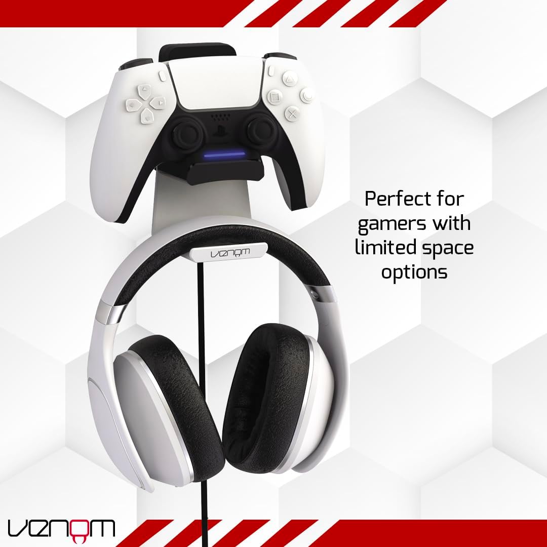 Venom PS5 Stealth Charging Dock and Headset Mount for PlayStation 5