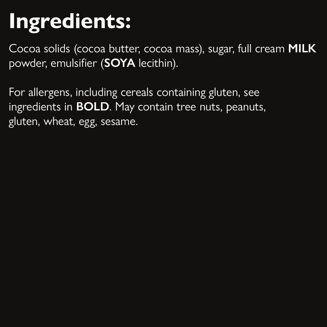 Hotel Chocolat 40% Milk Chocolate Batons - 15 Sticks, 120g