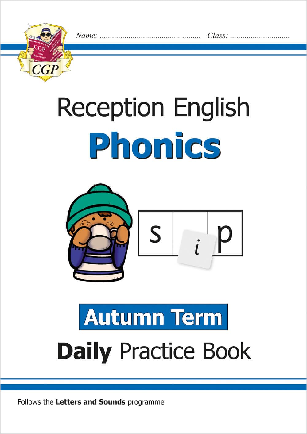 CGP Reception Phonics Daily Practice Book: Autumn Term | Home Schooling Workbook | Paperback 1