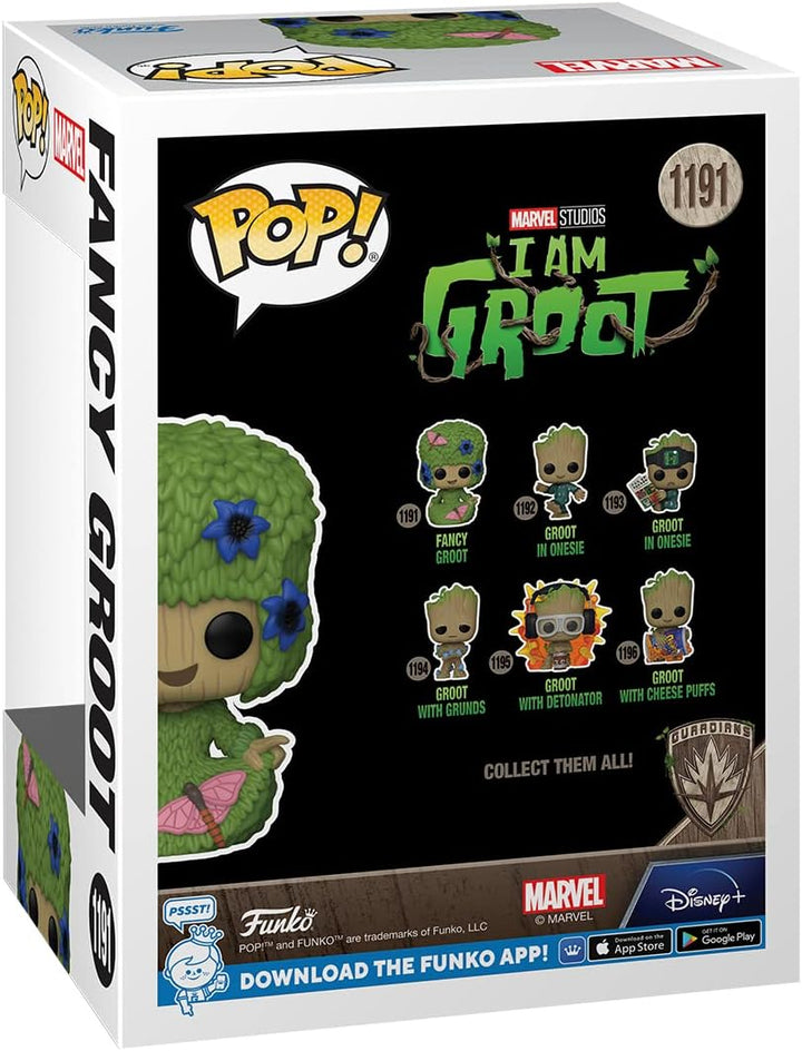 Funko POP! Marvel I Am Groot - Groot (Marie Hair) Vinyl Figure (70649)