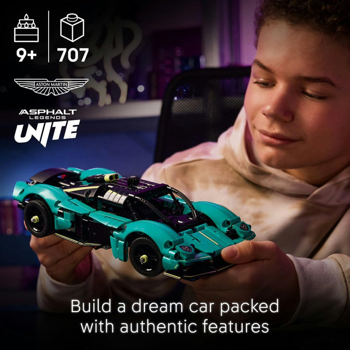LEGO Technic Aston Martin Valkyrie Buildable Car Model Kit - 707-Piece Vehicle Toy for Kids 9+
