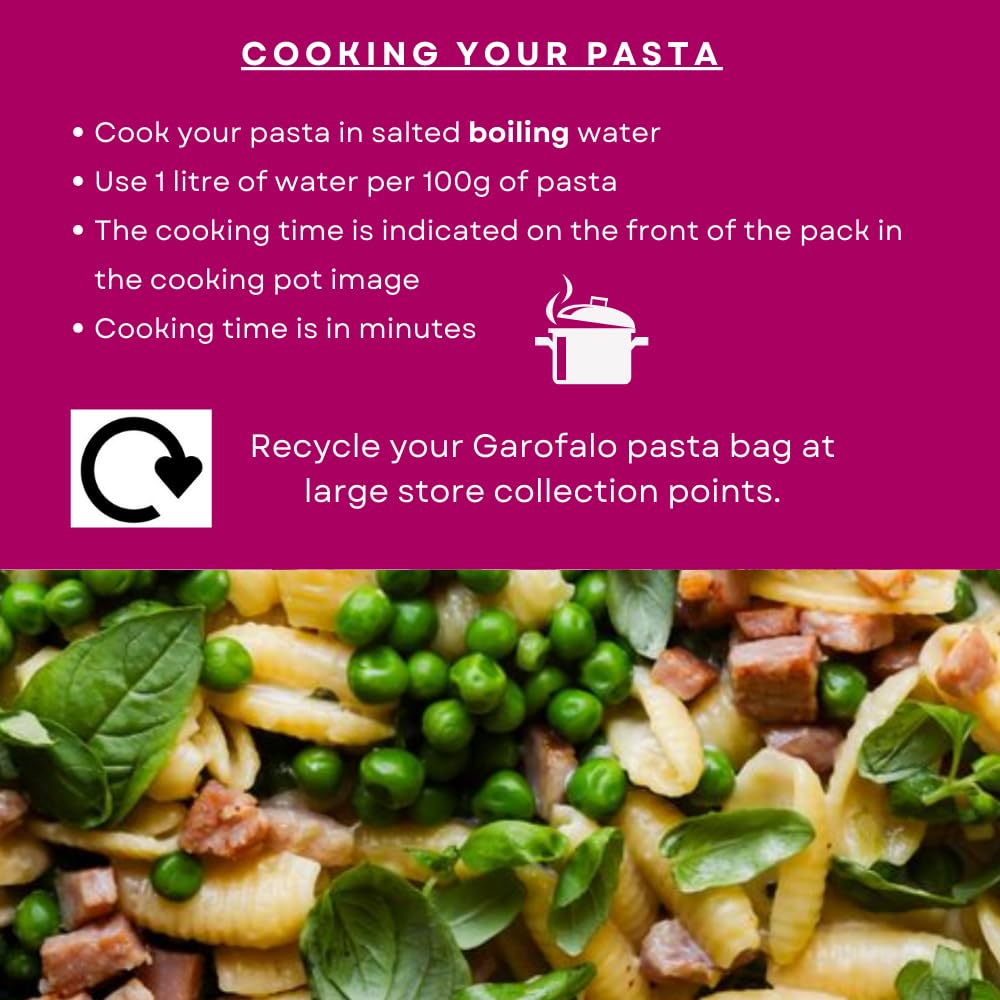 Garofalo Gluten Free Gnocchi Sardi Shell Pasta, 400g 3