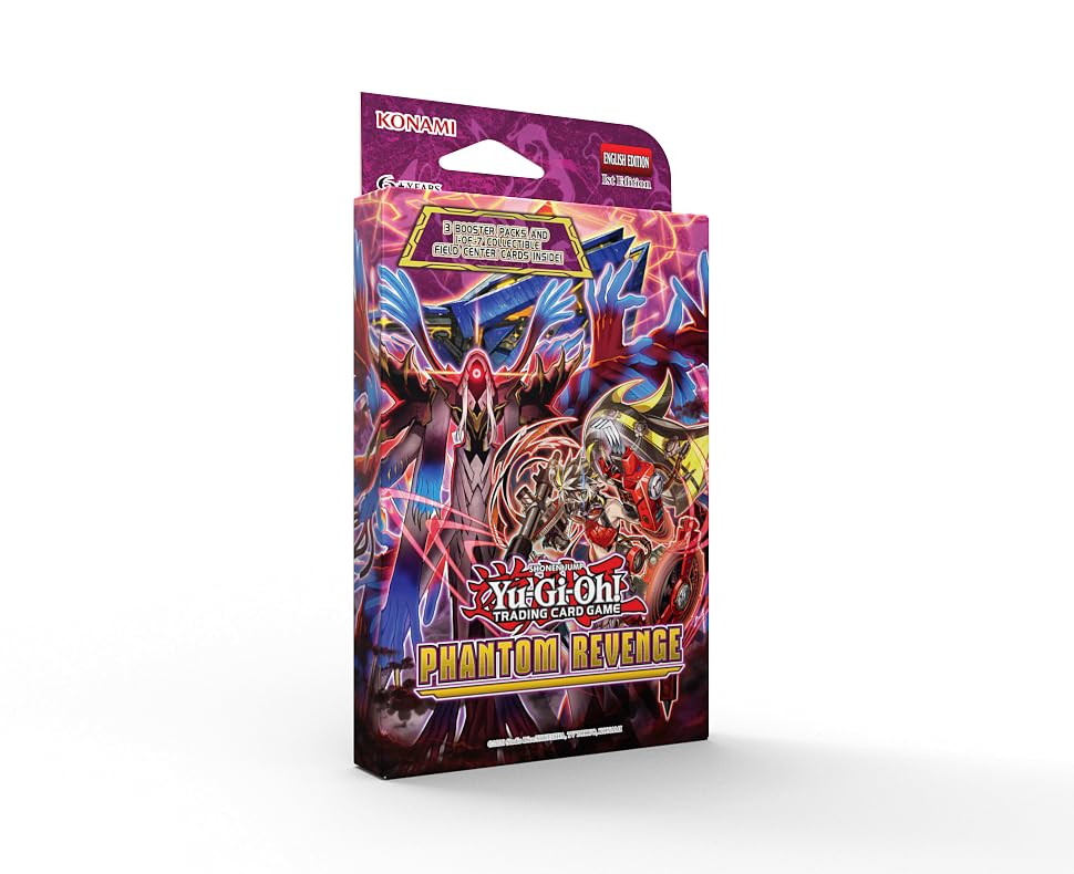 Yu-Gi-Oh! Phantom Revenge 3-Pack Booster Cards