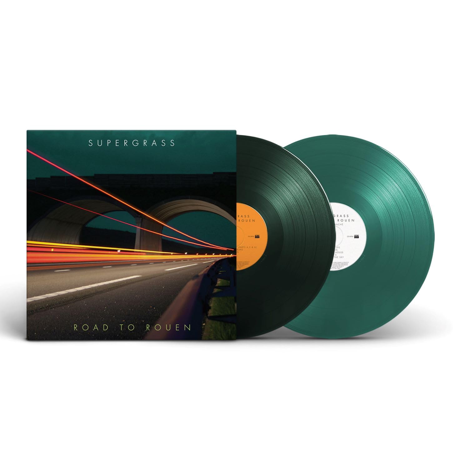 Supergrass - Road to Rouen (20th Anniversary Edition) [Forest & Petrol Green Vinyl] 1