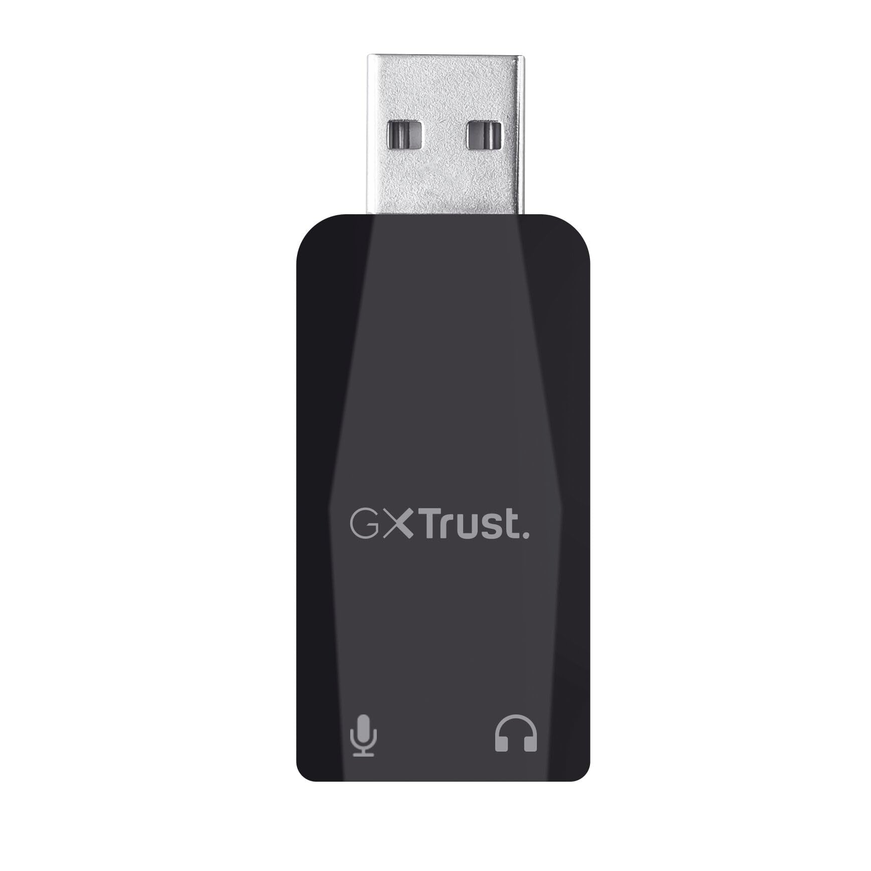 Trust Gaming GXT 212 Mico USB Microphone on Tripod for PC, PS4, PS5 and Laptop, Mic with 3.5 mm and USB Connection, 1.80 m Cable, for Streaming, Twitch and Youtube - Black 2