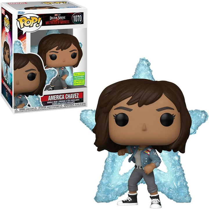 Funko Pop! Marvel Doctor Strange in the Multiverse of Madness - America Chavez Vinyl Figure (1070)