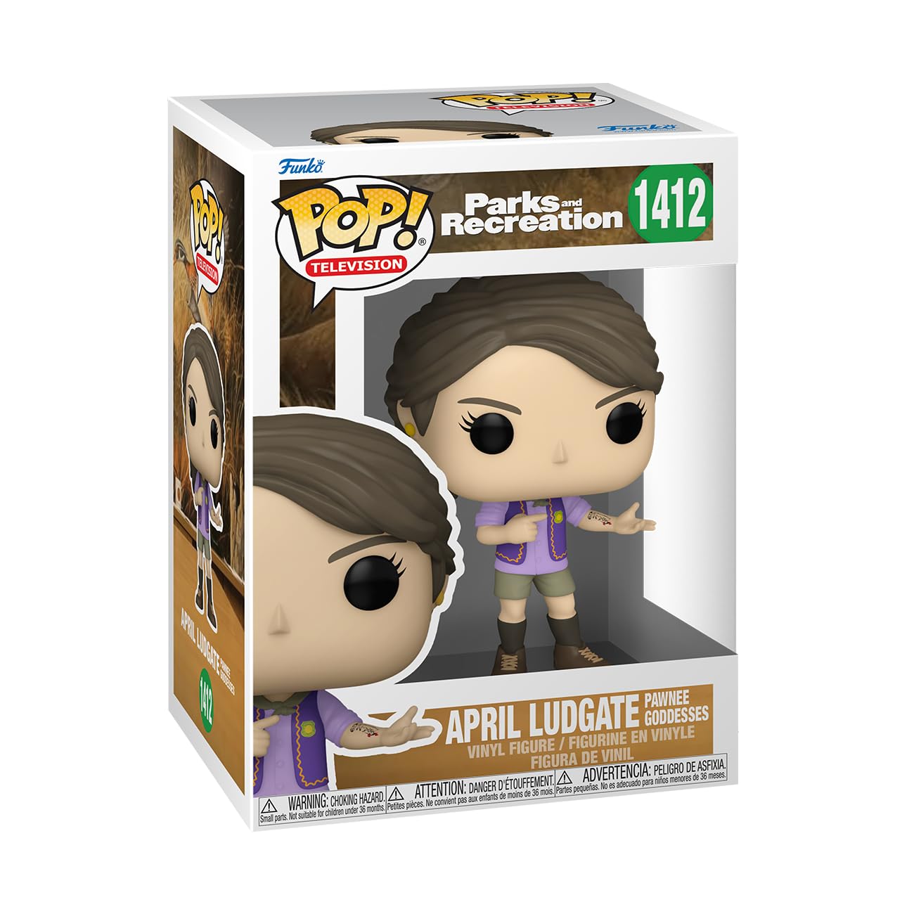 Funko Pop! TV: Parks and Recreation - April Ludgate (Pawnee Goddesses) Vinyl Figure 9