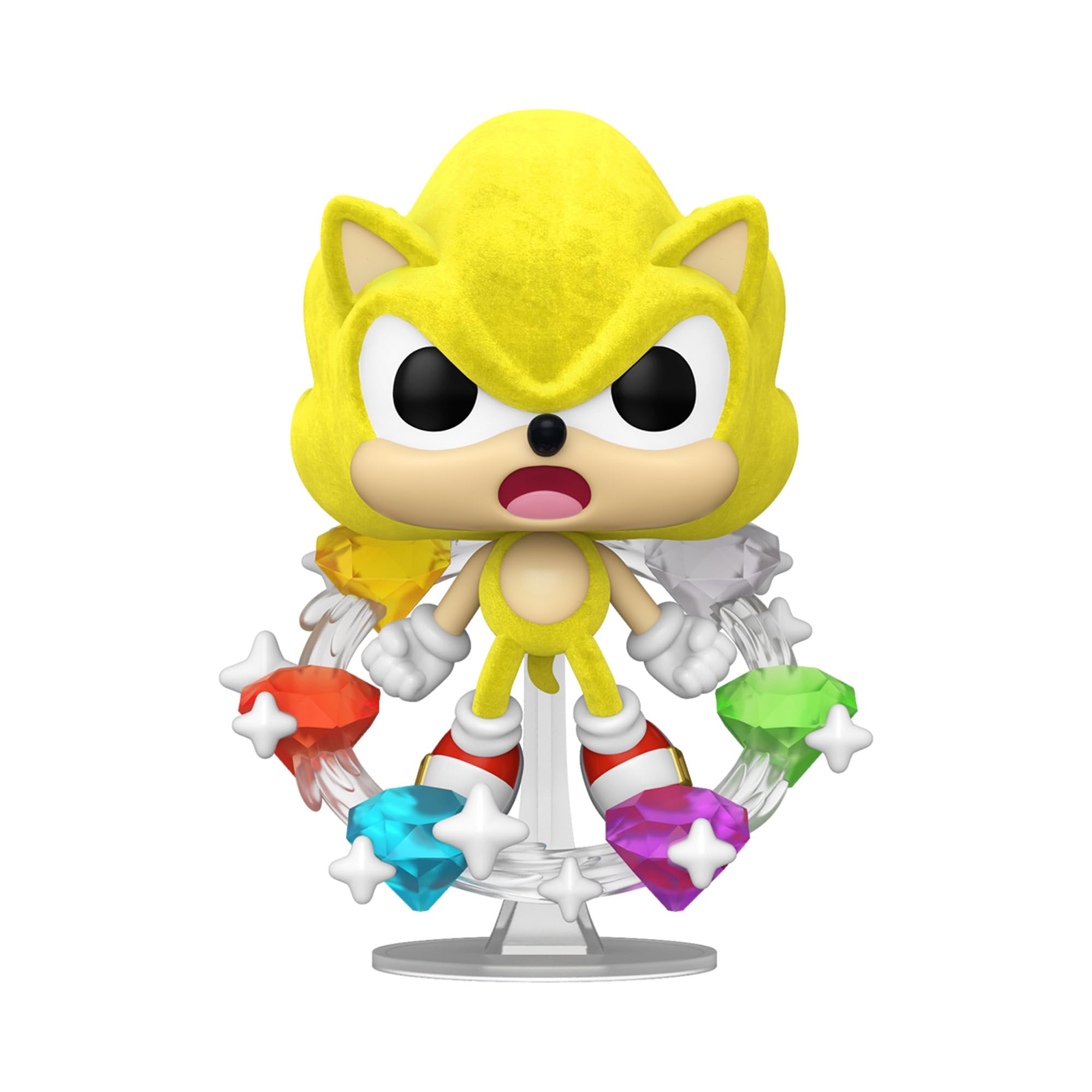 Funko Pop! Plus: Sonic - Super Sonic With Emeralds Vinyl Figure