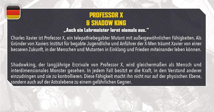 Atomic Mass Games Marvel Crisis Protocol: Professor X & Shadow King Character Pack (FFGCP151)