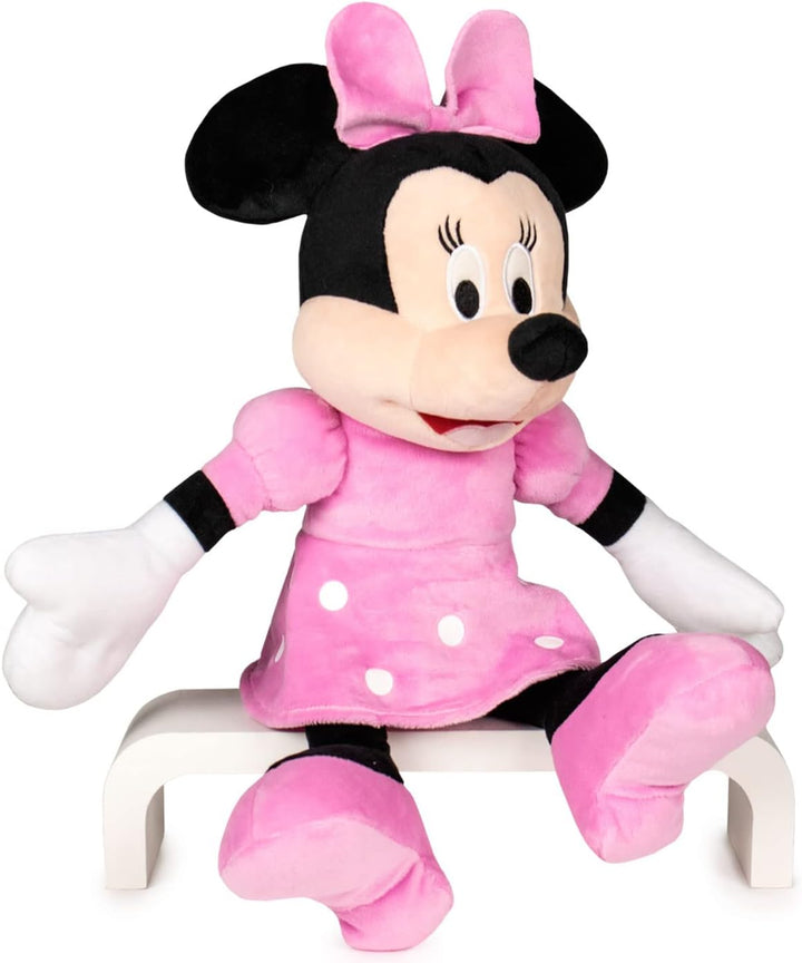 Play by Play Minnie Mouse Supersoft Plush - 80 cm Standing, 50 cm Sitting - Ages 3+