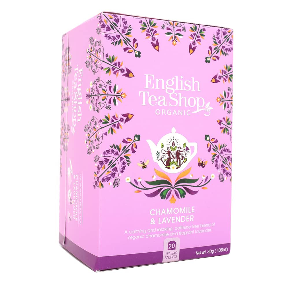 English Tea Shop Organic Chamomile & Lavender - 20 Tea Bag Sachets, 30 g 2