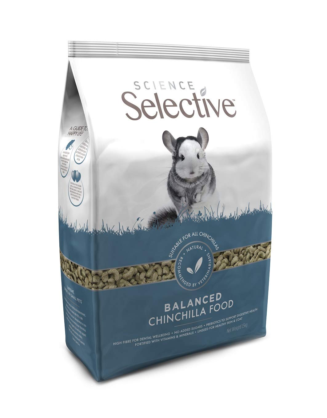 Supreme Science Selective Chinchilla Food 1.5kg 4