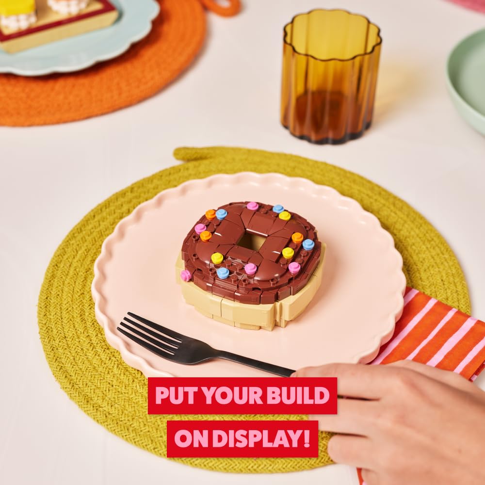 MAX Premium Snacks Building Bricks - Doughnut Collectible Set for Ages 3+ 2