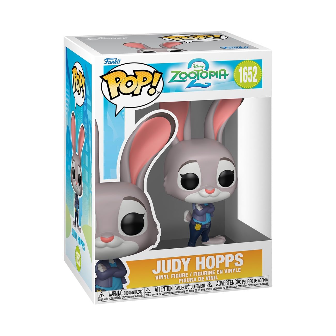 Funko Pop! Disney: Zootopia 2 - Judy Hopps Vinyl Figure