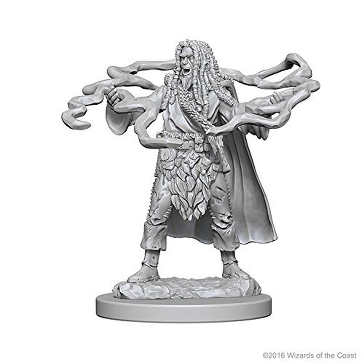 WizKids Dungeons & Dragons Human Male Miniature - Pre-primed for Painting | Unpainted Figure