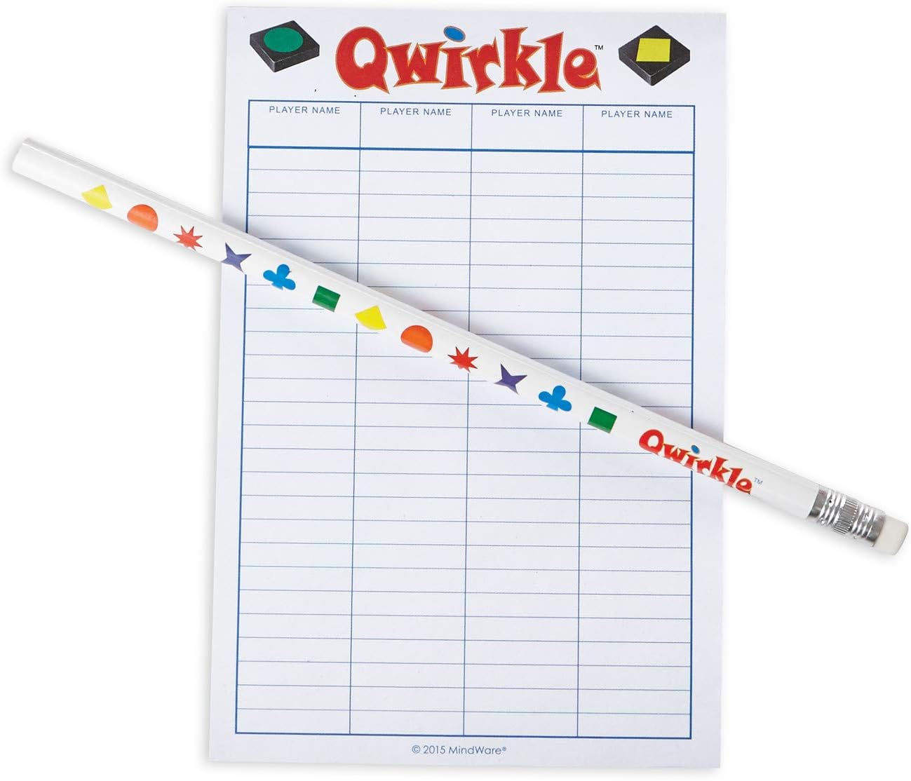 MindWare Qwirkle Bonus Pack Board Game Expansion 3