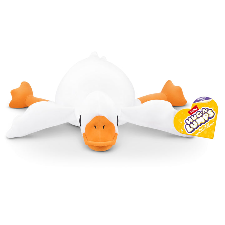 Hug-A-Lumps by ZURU - Weighted Plush Cuddly Comfort Toy, 1.5kg Goose (Mav)