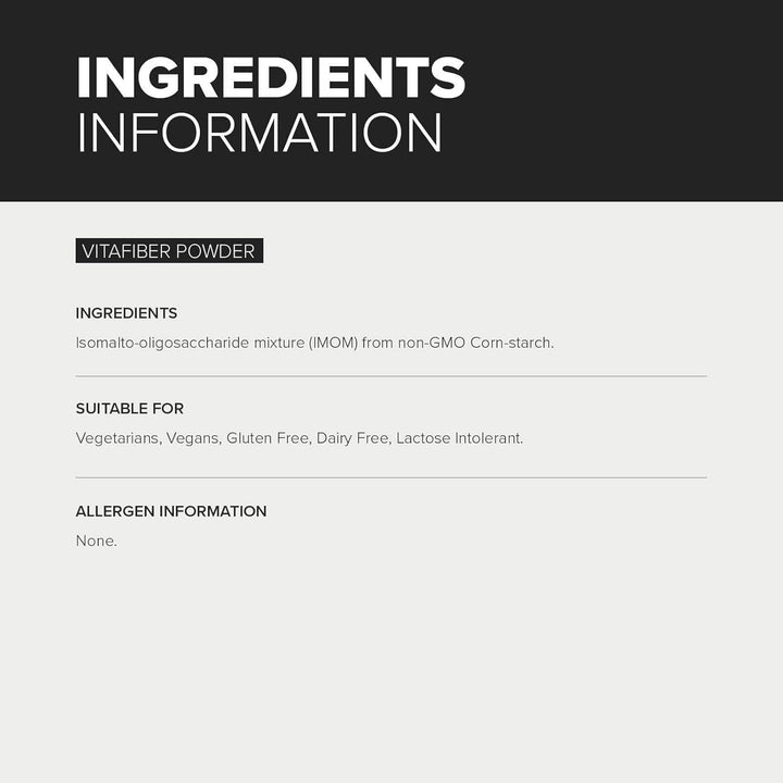 Bulk - VitaFibre Powder Sugar & Flour Replacement, 500g