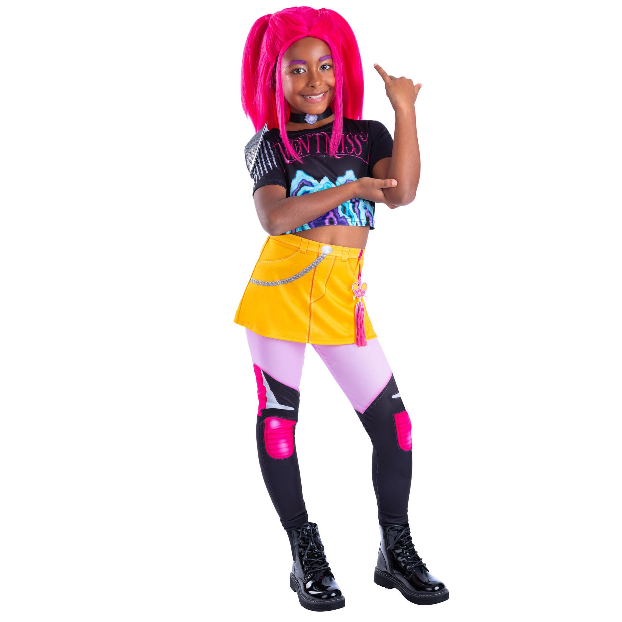 Rubies Official K-Pop Demon Hunters Mira Child Costume | Age 7-8 Years | Polyester 1