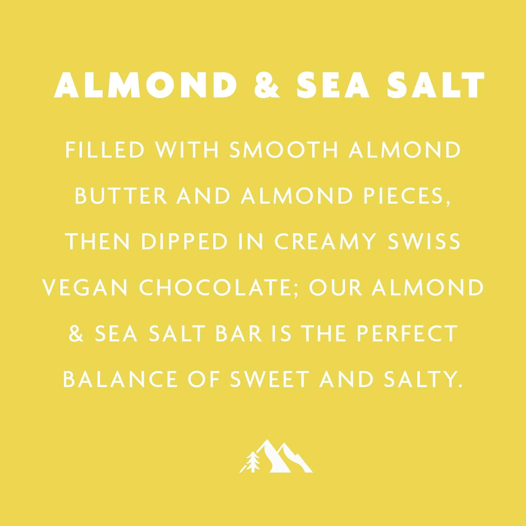 Rhythm 108 - Sweet 'n' Salty Almond Swiss Chocolate Bar (33g, Pack of 15)
