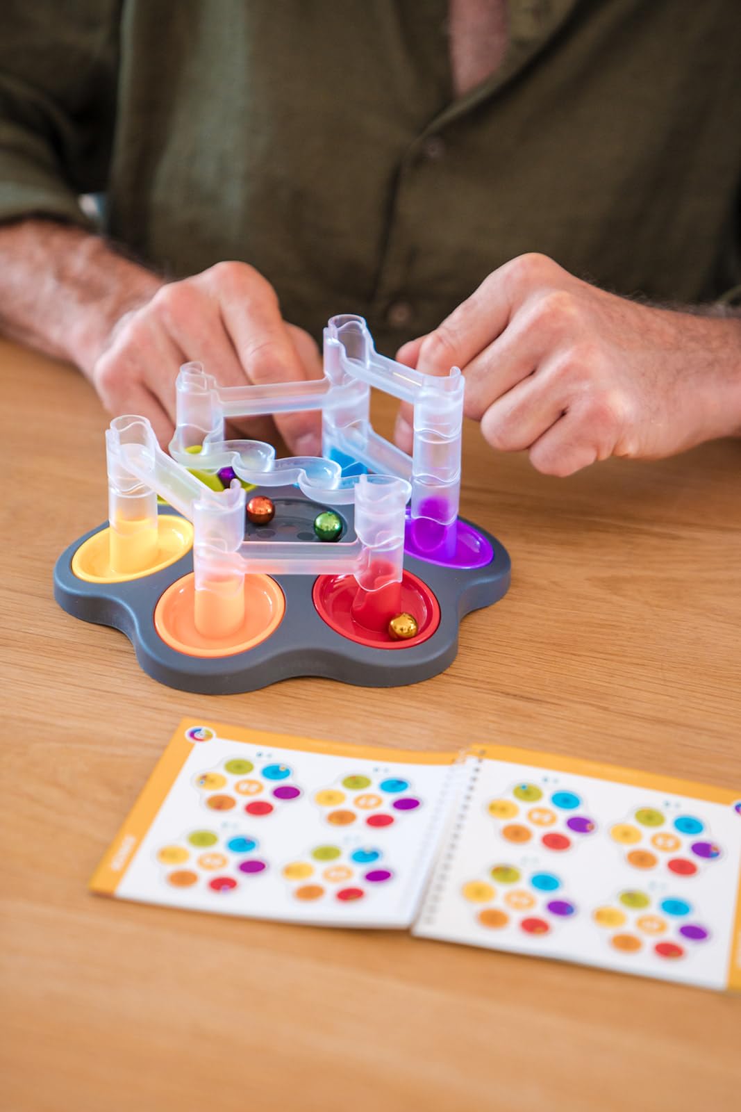 SmartGames DropZone Marble Run Building Game