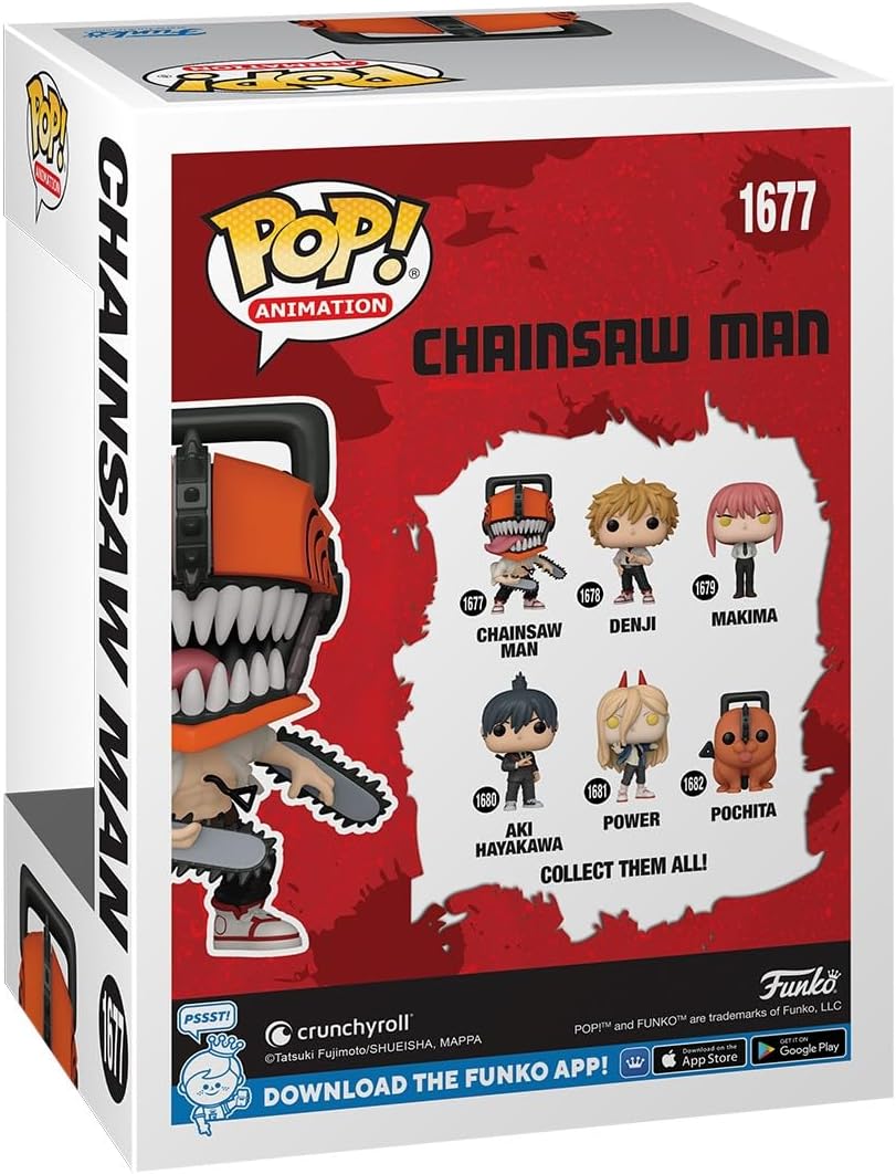 Funko Pop! Animation Chainsaw Man - Denji Vinyl Figure (80324)