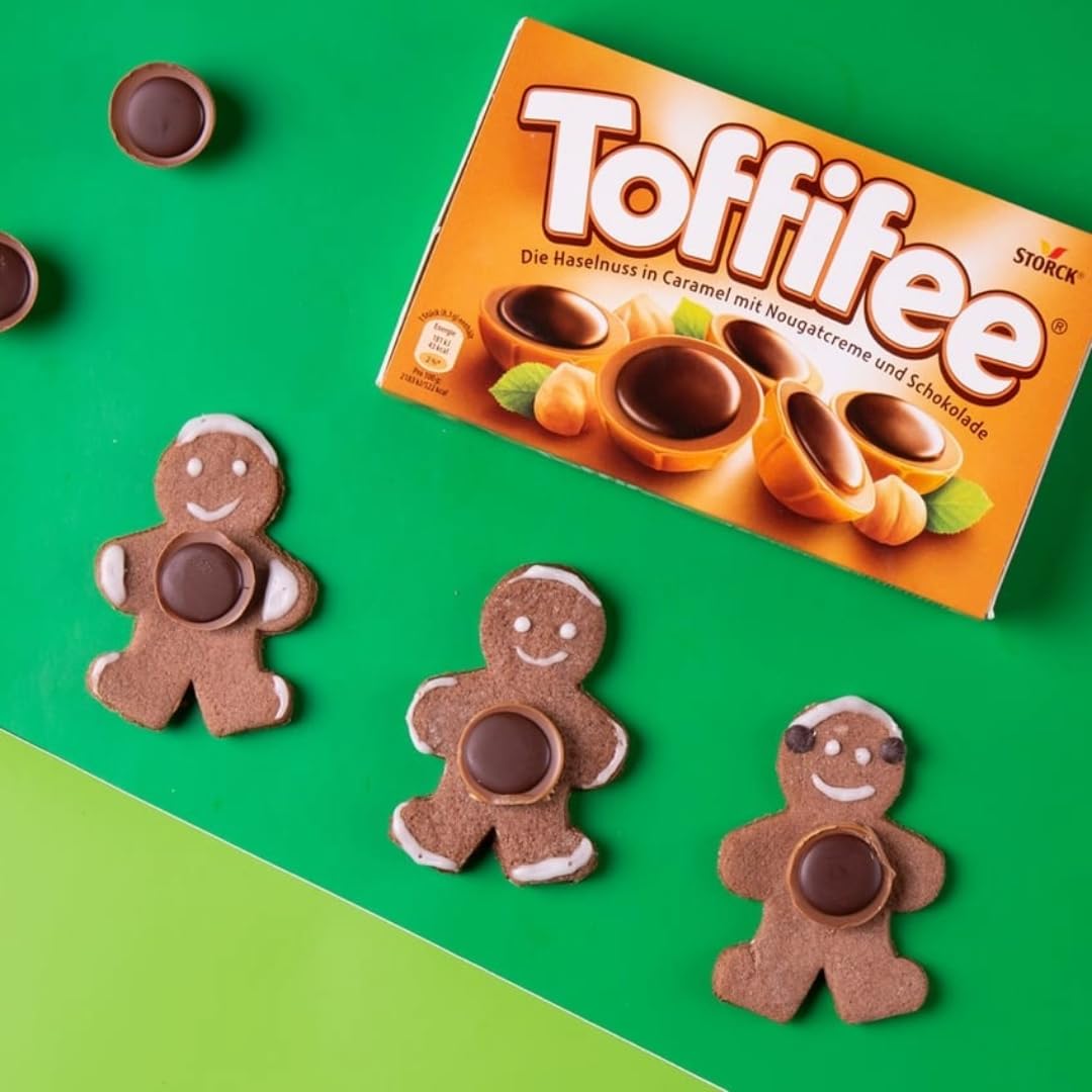 Toffifee Chocolate Candy Cups with Hazelnut, Nougat, and Caramel | 30 Pieces, 250g Box 3