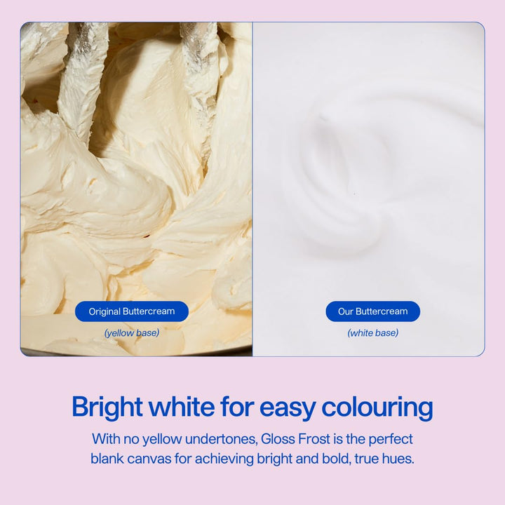 Colour Mill - Gloss Frost White Buttercream Swiss Meringue Style 1 Liter