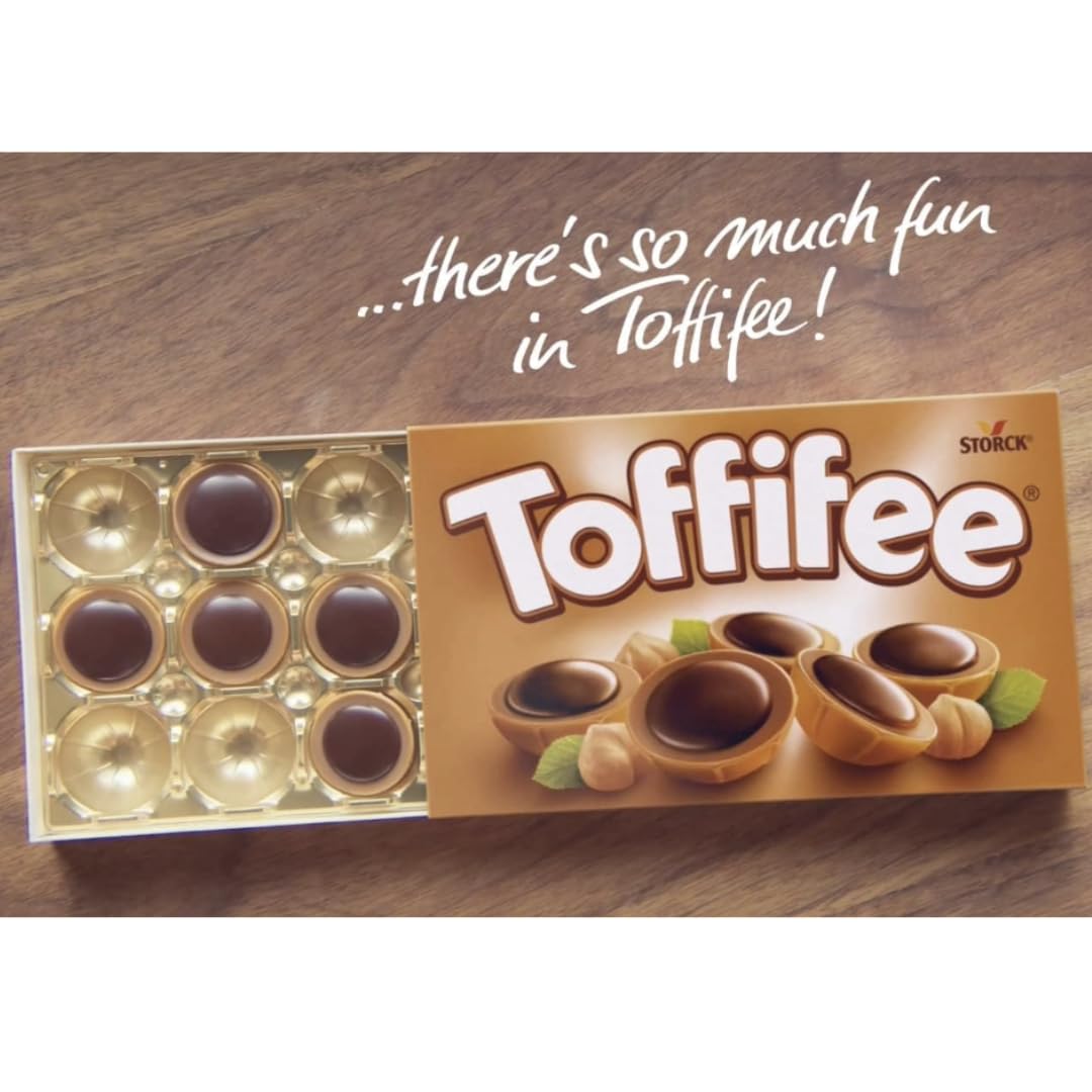 Toffifee Chocolate Candy Cups with Hazelnut, Nougat, and Caramel | 30 Pieces, 250g Box 6