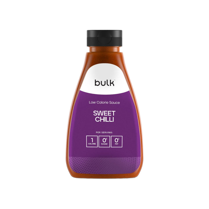 Bulk Low Calorie Sweet Chilli Sauce, 425g – Low Sugar, Fat-Free, 1 kcal per Serving