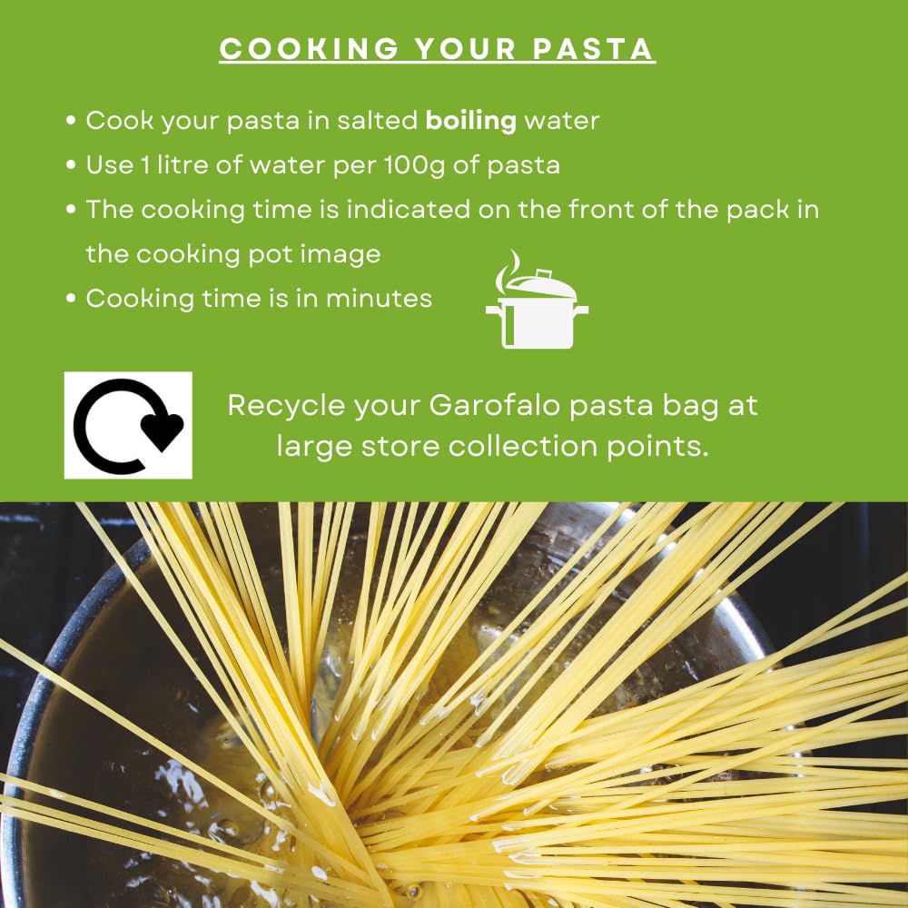 Garofalo Organic Spaghetti Italian Dried Pasta, 500g 3