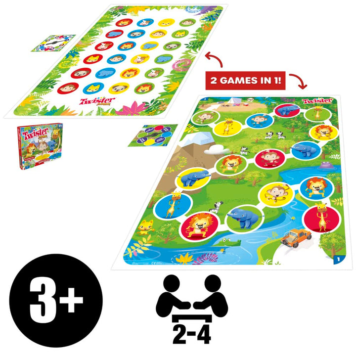Hasbro Gaming Twister Junior Classic Party Game for Kids 3+